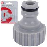 Фото - Адаптер для коннектора 1/2" с внутренней резьбой 3/4" INTERTOOL GE-1008 Адаптер для коннектора 1/2" с внутренней резьбой 3/4" INTERTOOL GE-1008