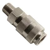 Фото - Быстроразъемное соединение с наружной резьбой 1/4" INTERTOOL PT-1805 Быстроразъемное соединение с наружной резьбой 1/4" INTERTOOL PT-1805