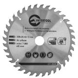 Фото - Диск пильный по дереву с твердосплавными напайками INTERTOOL CT-3020 Диск пильный по дереву с твердосплавными напайками INTERTOOL CT-3020