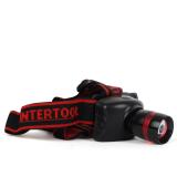 Фото - Фонарь налобный светодиодный сверхмощный INTERTOOL LB-0303 Фонарь налобный светодиодный сверхмощный INTERTOOL LB-0303