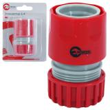 Фото - Коннектор 3/4" для шланга 3/4" INTERTOOL GE-1018 Коннектор 3/4" для шланга 3/4" INTERTOOL GE-1018