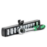 Фото - Набор головок 10 шт с трещеткой INTERTOOL ET-6008 Набор головок 10 шт с трещеткой INTERTOOL ET-6008