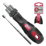 Фото - Отвертка телескопическая 7 в 1 INTERTOOL VT-1007 Отвертка телескопическая 7 в 1 INTERTOOL VT-1007