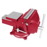 Фото - Тиски слесарные поворотные 100мм INTERTOOL HT-0051 Тиски слесарные поворотные 100мм INTERTOOL HT-0051