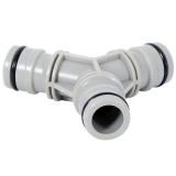 Фото - Тройник для коннектора 3/4" INTERTOOL GE-1004 Тройник для коннектора 3/4" INTERTOOL GE-1004