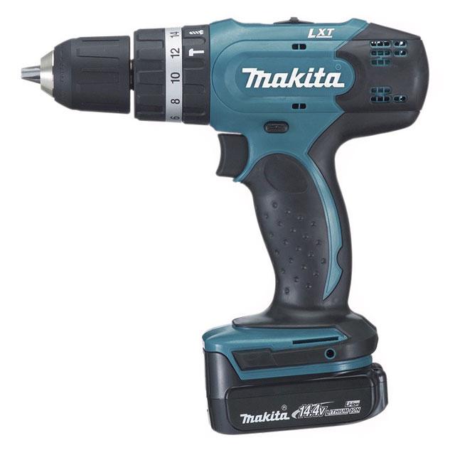 Фото - Аккумуляторная ударная дрель-шуруповерт Makita BHP343SHE Аккумуляторная ударная дрель-шуруповерт Makita BHP343SHE