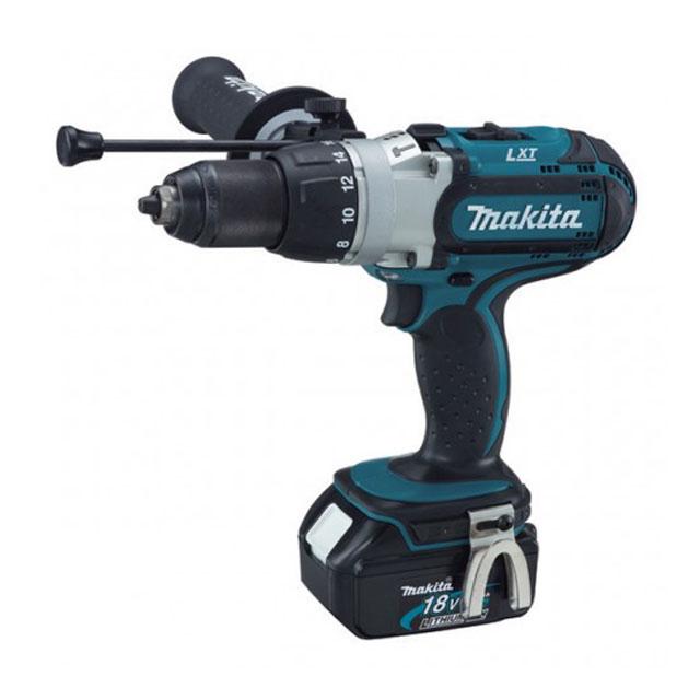 Фото - Аккумуляторная ударная дрель-шуруповерт Makita BHP451RFE Аккумуляторная ударная дрель-шуруповерт Makita BHP451RFE