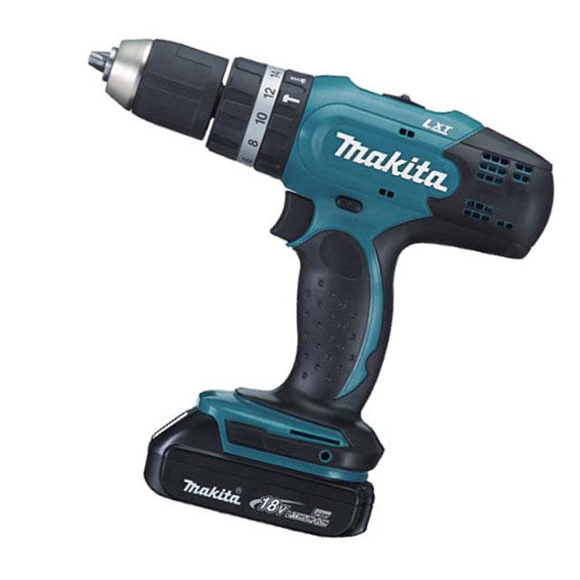 Фото - Аккумуляторная ударная дрель-шуруповерт Makita BHP453SHE Аккумуляторная ударная дрель-шуруповерт Makita BHP453SHE