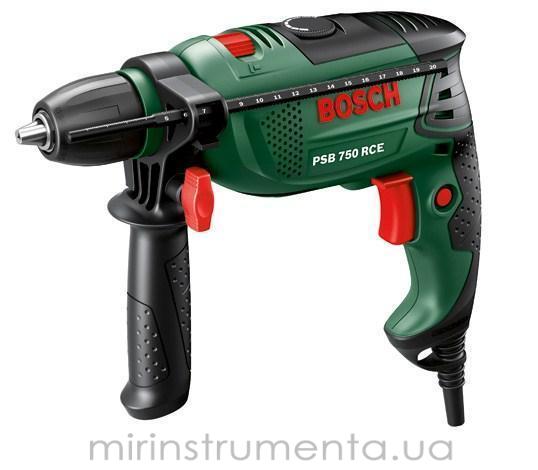 Фото - Дрель ударная Bosch PSB 750 RCE (0603128520) Дрель ударная Bosch PSB 750 RCE (0603128520)