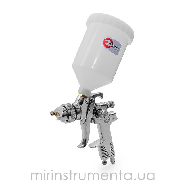 Фото - Краскопульт пневматический HVLP INTERTOOL PT-0106 Краскопульт пневматический HVLP INTERTOOL PT-0106