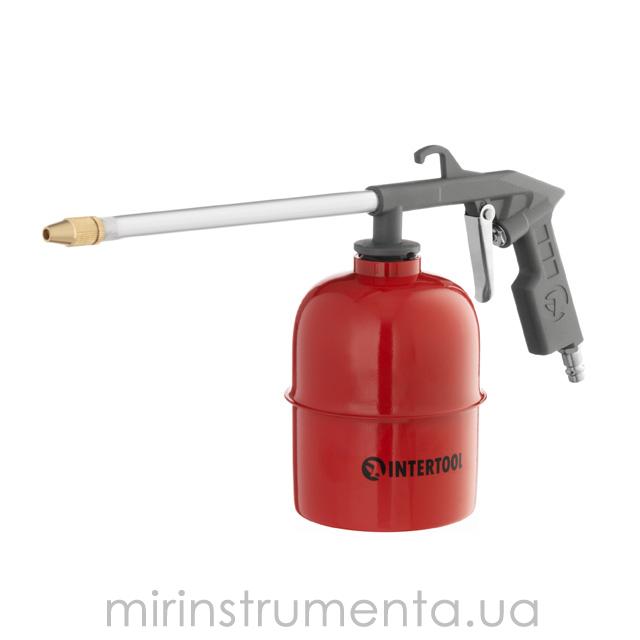 Фото - Пневмопистолет для распыления жидкостей INTERTOOL PT-0704 Пневмопистолет для распыления жидкостей INTERTOOL PT-0704