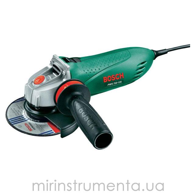 Фото - Угловая болгарка (PWS 750-125) Bosch 06033A2423 Угловая болгарка (PWS 750-125) Bosch 06033A2423