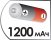 Емкость аккумулятора 1200 мАч