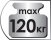 Максимальная нагрузка 120 кг.