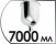 Объем бачка 7000 мл