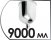 Объем бачка 9000 мл