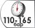 Рабочее давление 110-165 бар