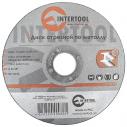 Фото - Круг отрезной по металлу INTERTOOL CT-4008 Круг отрезной по металлу INTERTOOL CT-4008