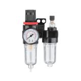 Фото - Блок подготовки воздуха 1/4 INTERTOOL PT-1431 Блок подготовки воздуха 1/4 INTERTOOL PT-1431