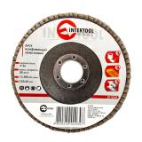 Фото - Диск шлифовальный лепестковый INTERTOOL BT-0203 Диск шлифовальный лепестковый INTERTOOL BT-0203