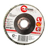 Фото - Диск шлифовальный лепестковый INTERTOOL BT-0206 Диск шлифовальный лепестковый INTERTOOL BT-0206
