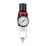 Фото - Фильтр для очистки воздуха + редуктор 1/4" INTERTOOL PT-1412 Фильтр для очистки воздуха + редуктор 1/4" INTERTOOL PT-1412