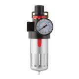 Фото - Фильтр очистки воздуха + редуктор в металле 1/2" INTERTOOL PT-1410 Фильтр очистки воздуха + редуктор в металле 1/2" INTERTOOL PT-1410