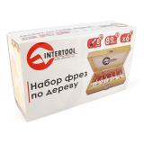 Фото - Набор фрез по дереву INTERTOOL HT-0072 Набор фрез по дереву INTERTOOL HT-0072