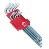 Фото - Набор Г-образных ключей TORX INTERTOOL HT-0608 Набор Г-образных ключей TORX INTERTOOL HT-0608