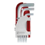 Фото - Набор Г-образных шестигранных ключей INTERTOOL HT-1813 Набор Г-образных шестигранных ключей INTERTOOL HT-1813