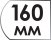 Длина 160 мм