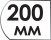 Длина 200 мм