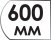 Длина 600 мм