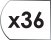Количество единиц в наборе 36