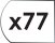 Количество единиц в наборе 77