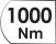 Крутящий момент 1000 Nm
