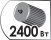 Потребляемая мощность 2400 Вт