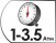 Рабочее давление 1 - 3,5 Атм